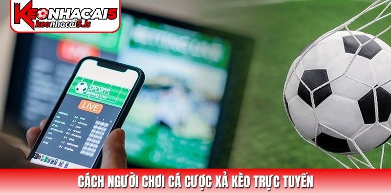 Cách người chơi cá cược xả kèo trực tuyến